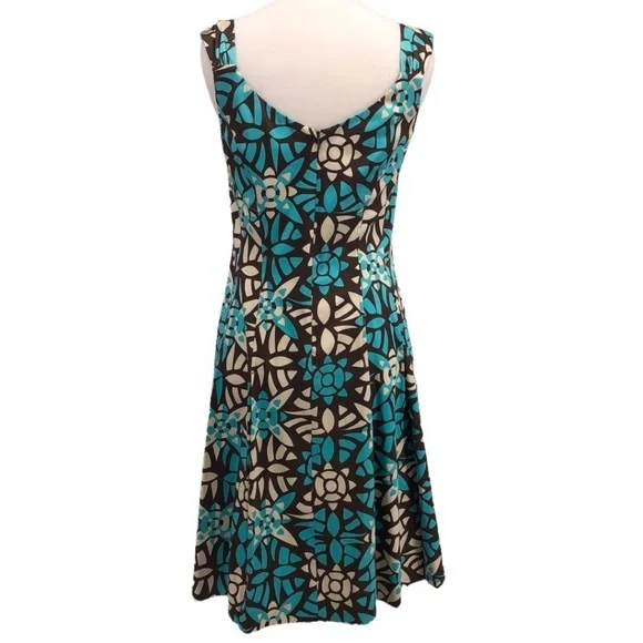 Nine West Graphic Print Sleeveless dress Sz 8 - Picture 6 of 10